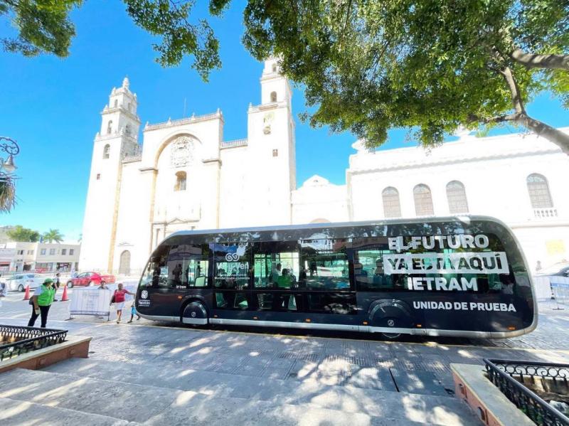 Primer transporte eléctrico en Yucatán iniciará operaciones el 16 de diciembre